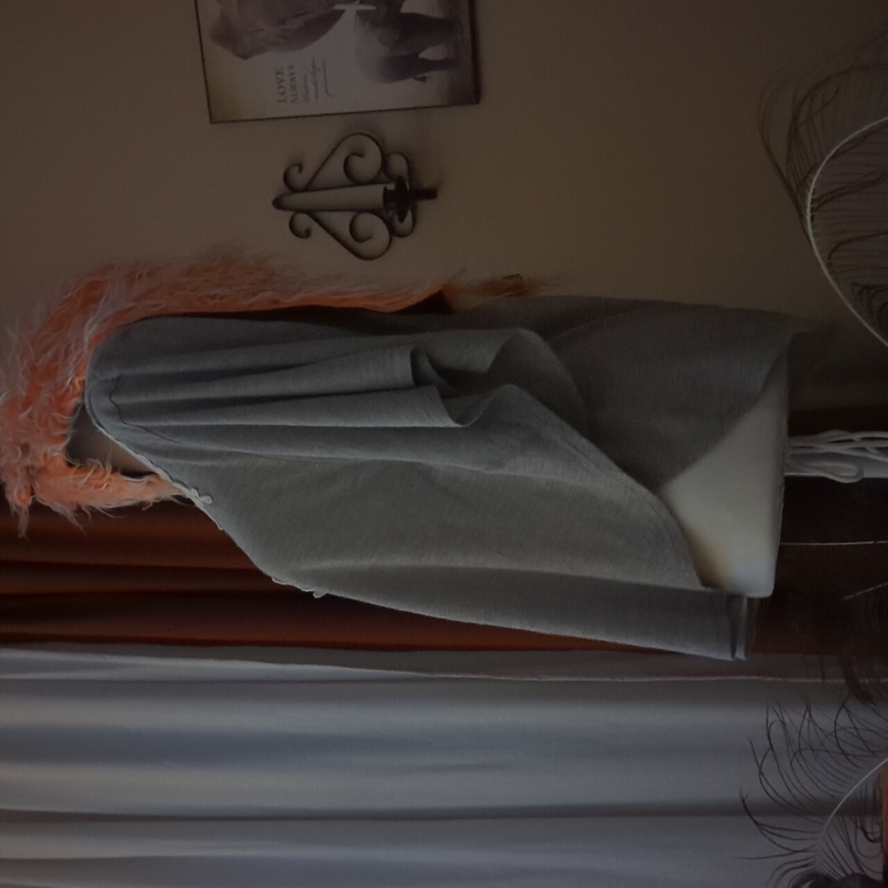 Top Gray Small Oversized